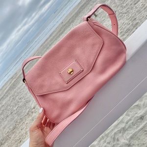 Beautiful PINK Leather Marc Jacobs Crossbody